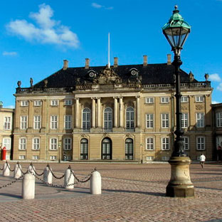 Зимняя резиденция Amalienborg